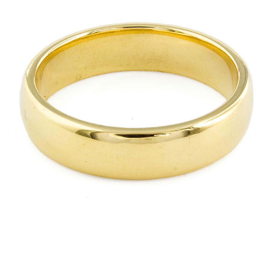 18ct gold 11.2g Wedding Ring size W